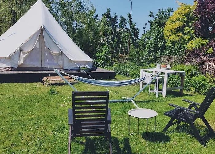 Glamping Belltent In Salacgriva
