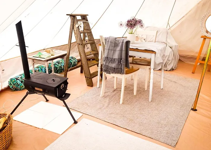 Glamping Belltent In Salacgriva